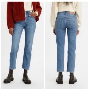 Levi's Wedgie Straight Leg Jeans